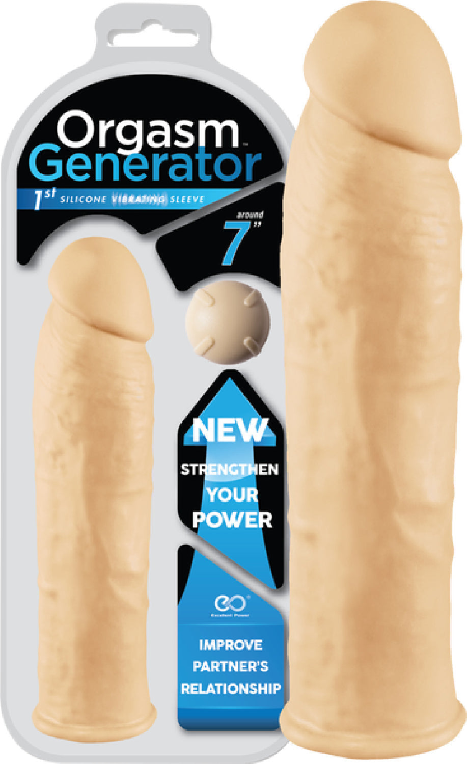 7" Orgasm Generator (Flesh)
