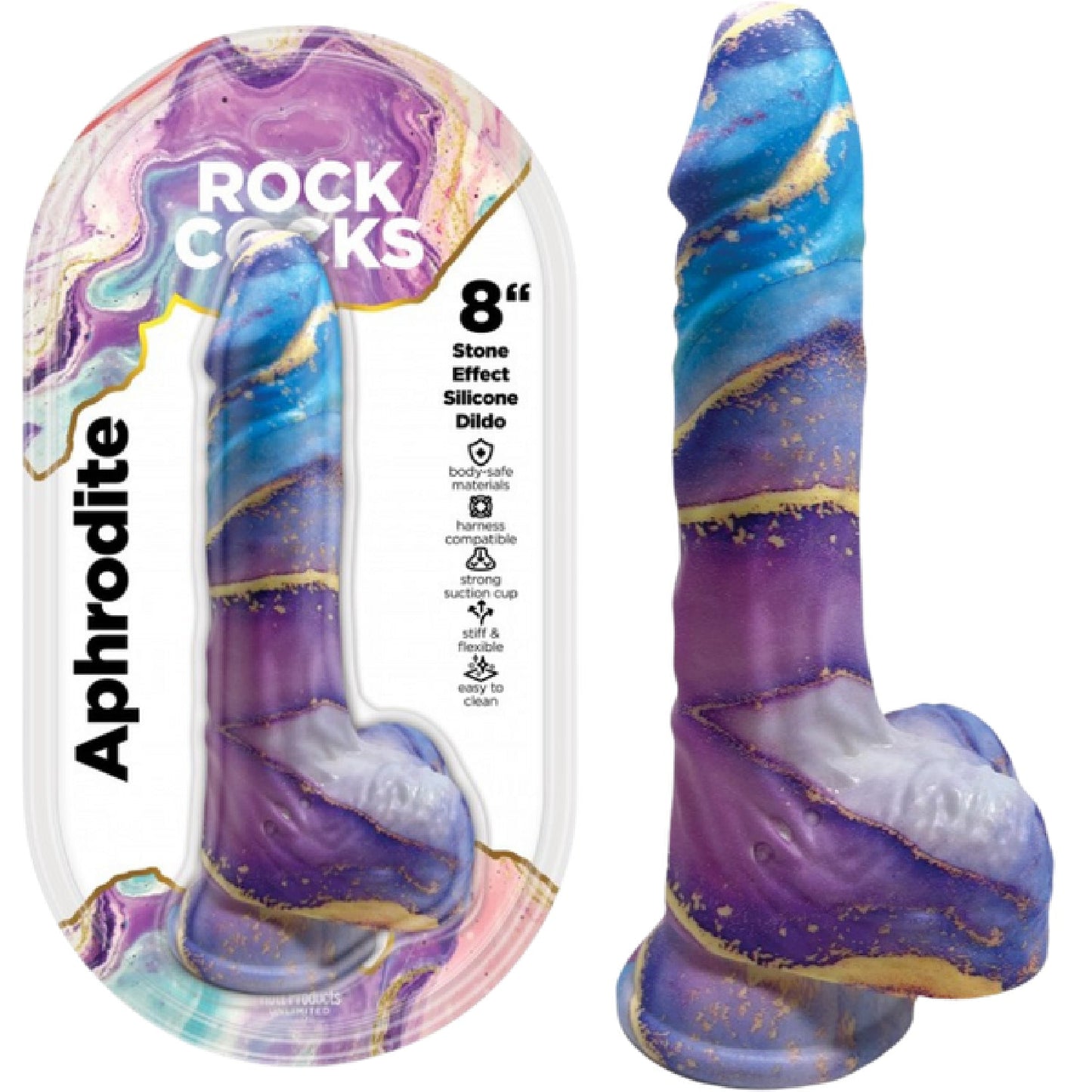 Aphrodite (8" Textured Dildo)