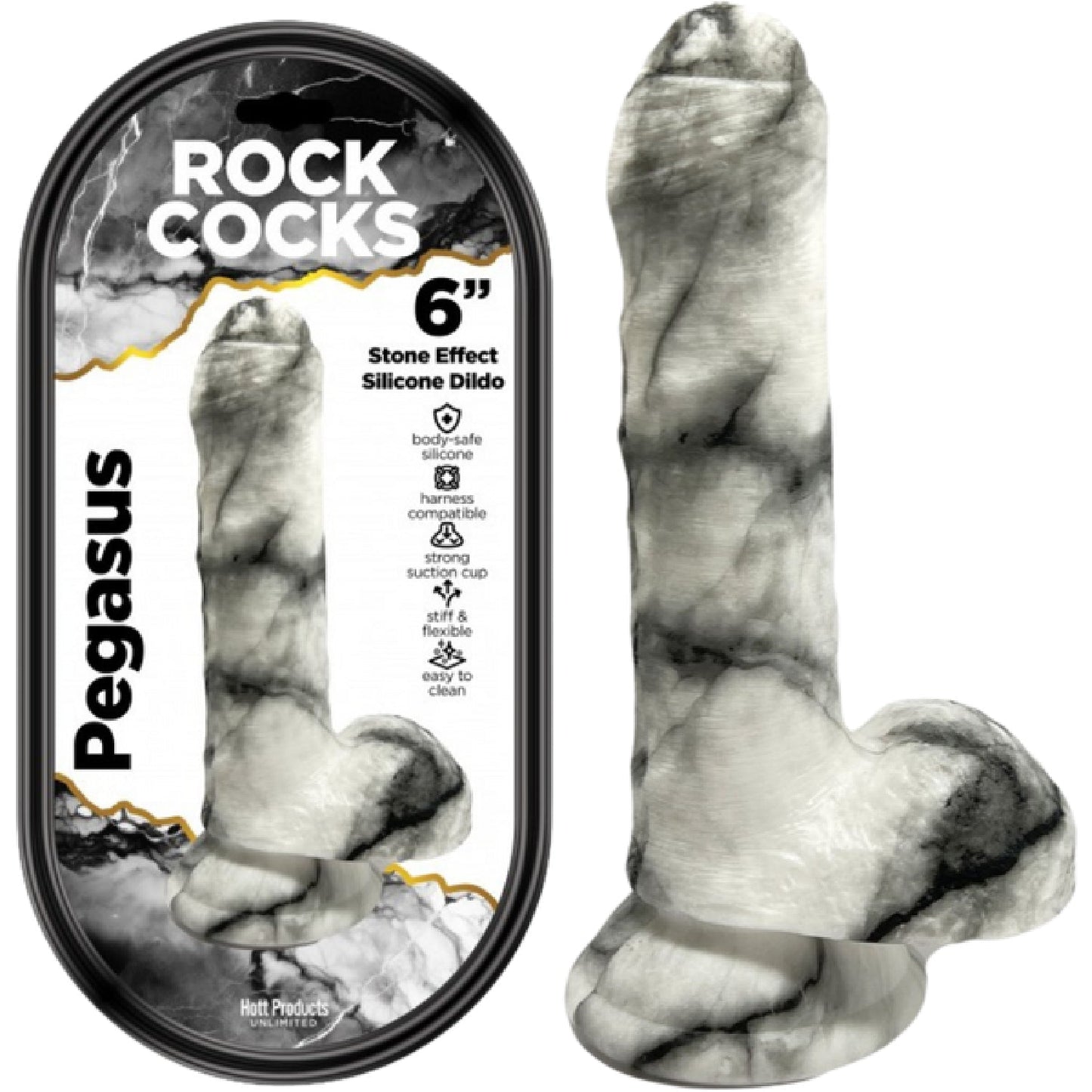 Pegasus (6" Textured Dildo)