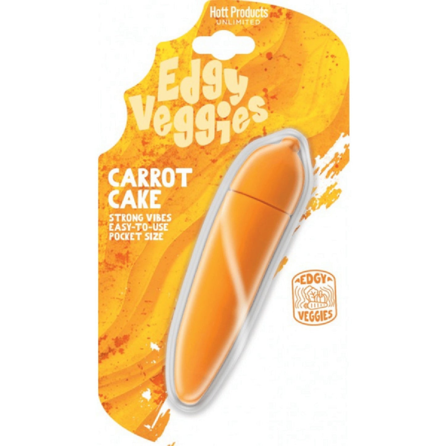 Edgy Veggies - Carrot Shaped Vibrator