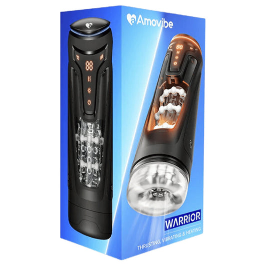 Warrior - Thrusting Male Masturbator (Black)
