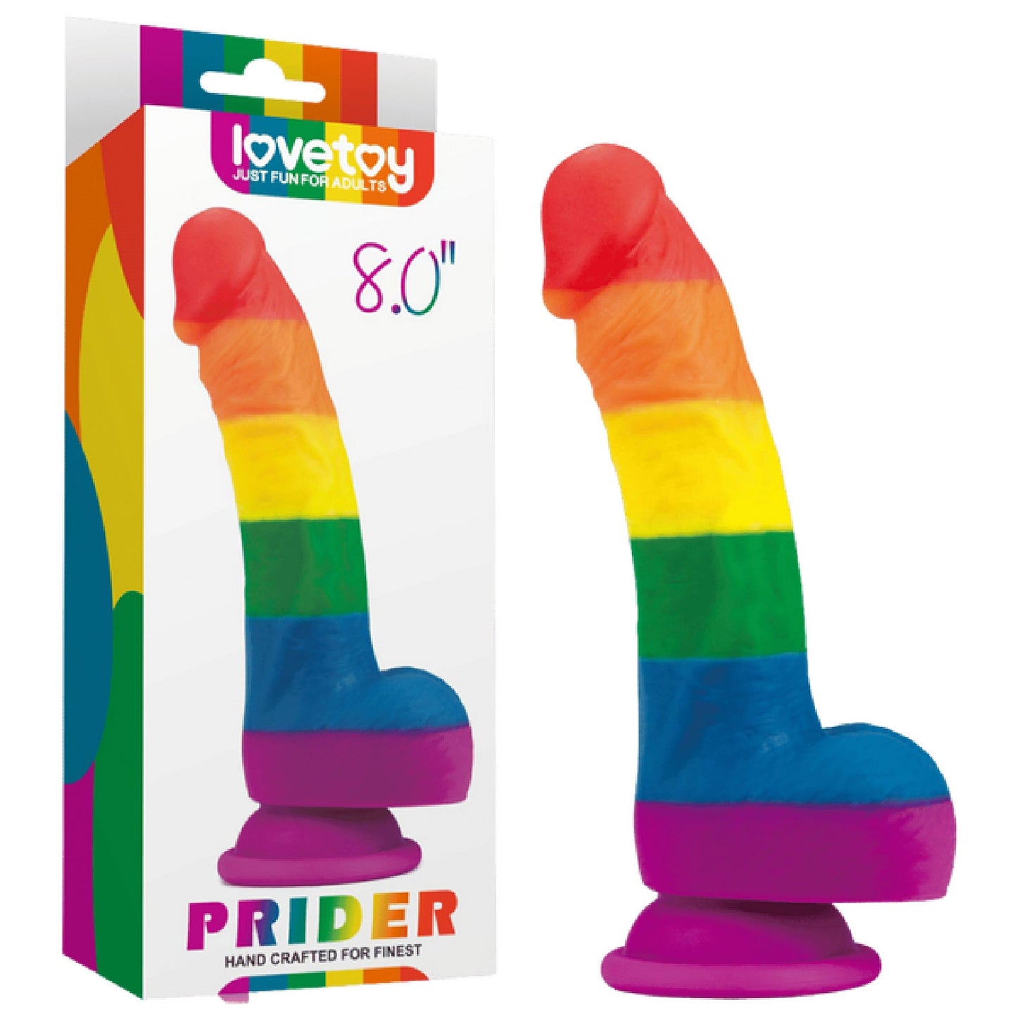 8'' Prider Dildo