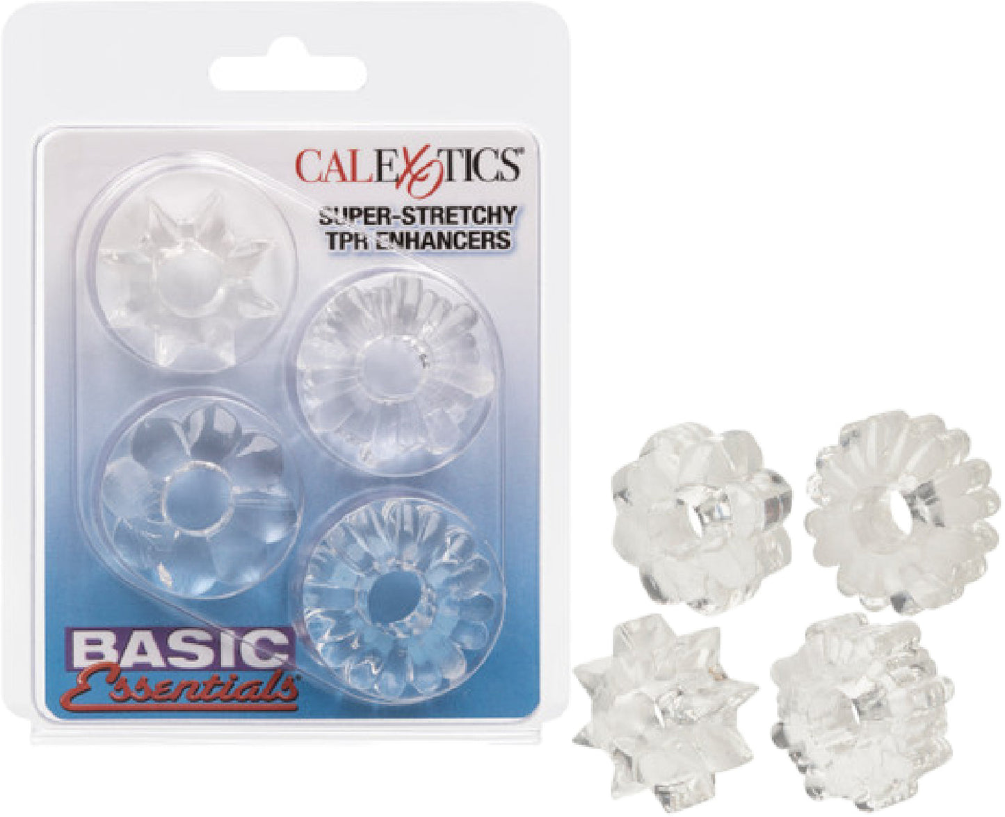 Basic Essentials Super-stretchy TPR Enhancers (Clear)