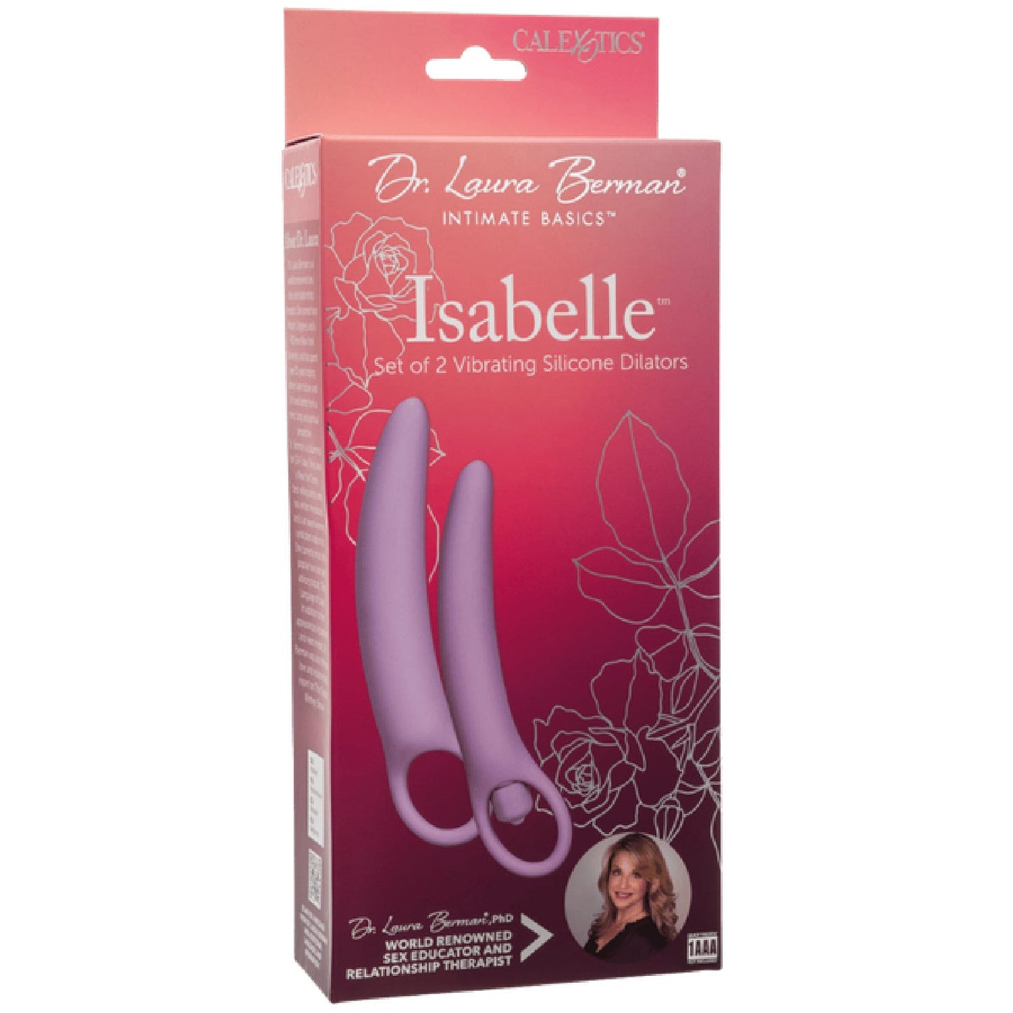 Isabelle Set Of 2 Vibrating Silicone Dilators