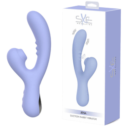 Jena - Suction Rabbit Vibrator (Blue)