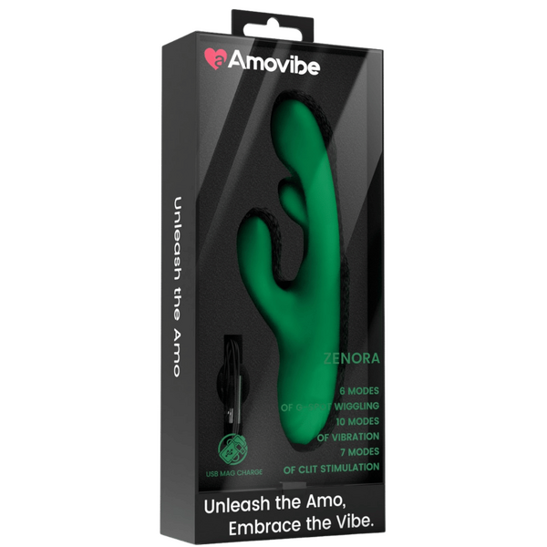 Zenora -G-Spot Wiggling Massager (Green)