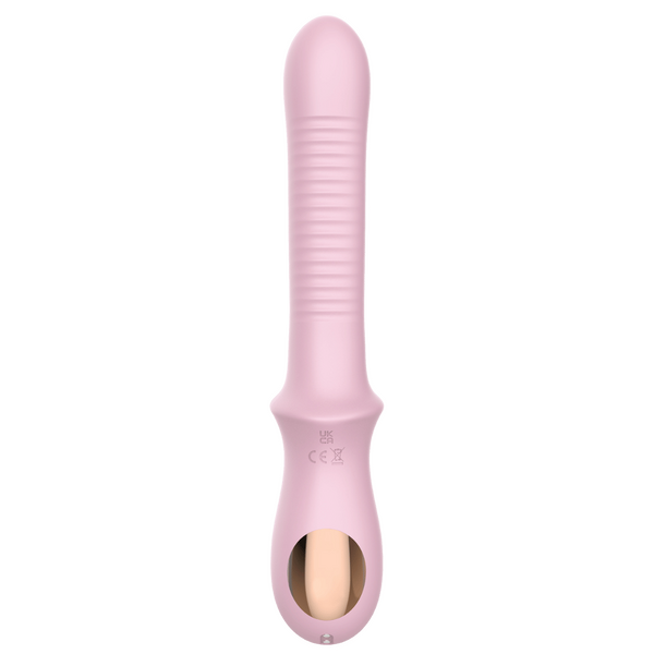 Fannie - Rechargeable Waving Vibrator (Pink)