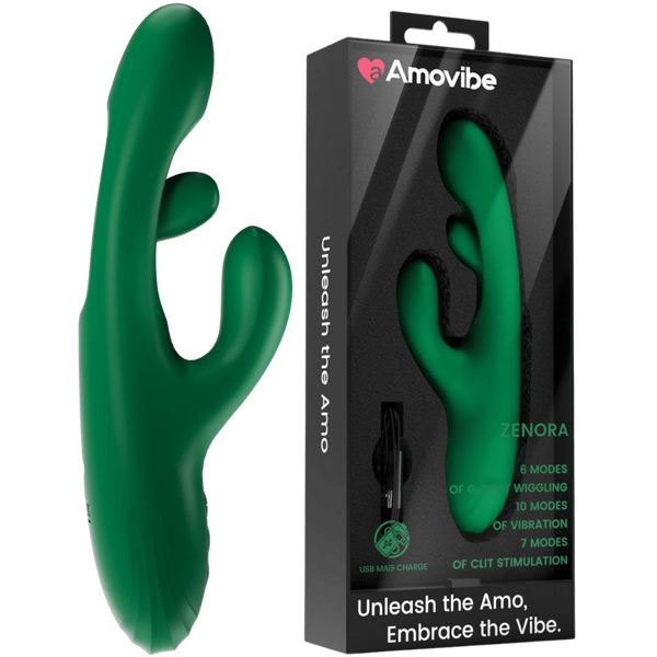 Zenora -G-Spot Wiggling Massager (Green)