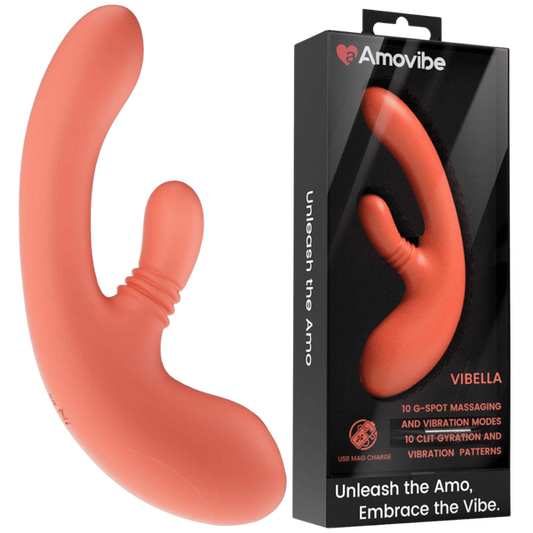 Vibella - Wiggling, Gyrating Massager (Orange)